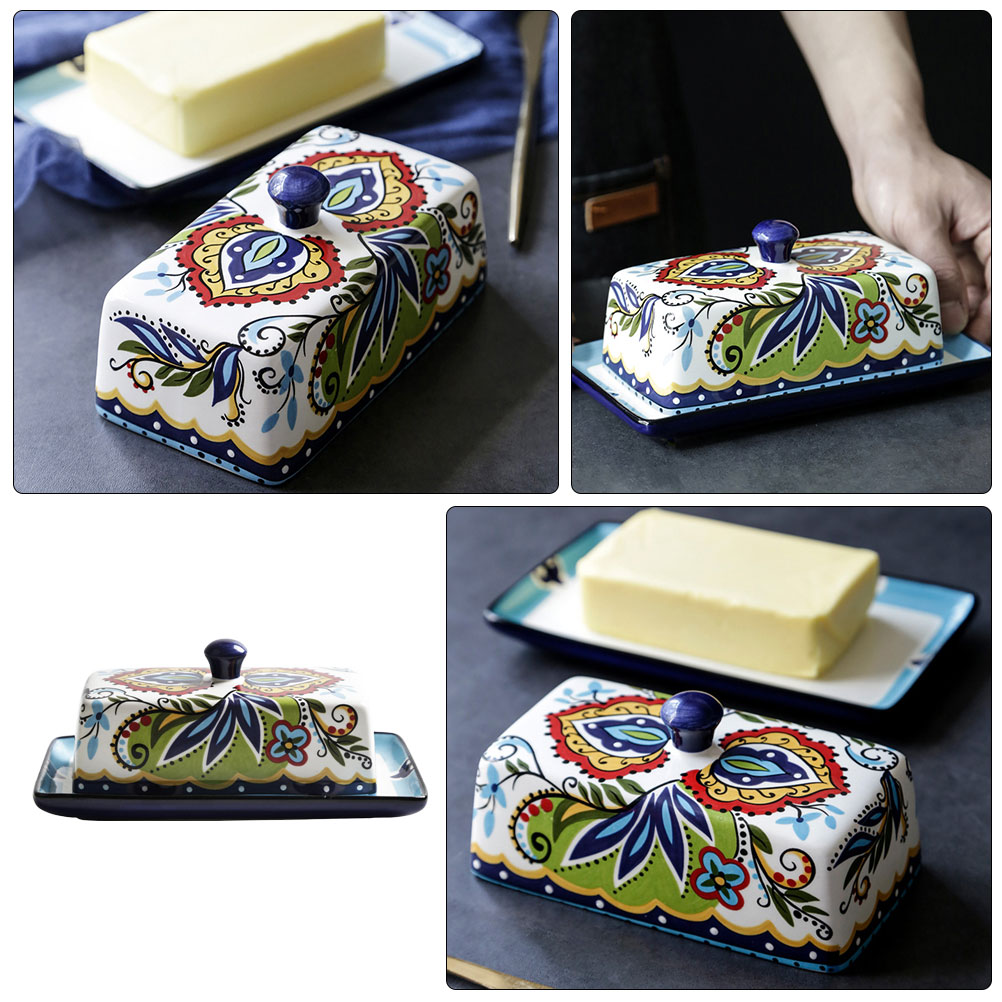 Pottery Butter Dish