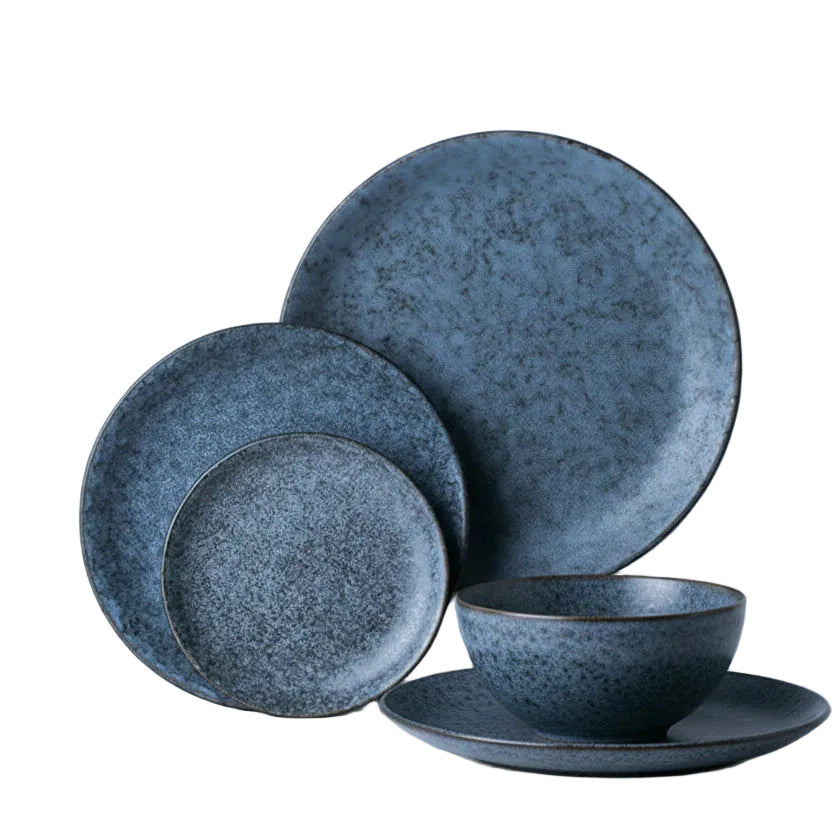 Ceramic round dinner plate