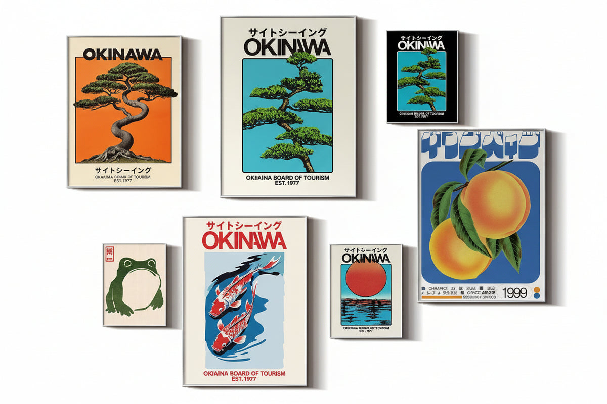 Japanese-style Vintage Wall Art