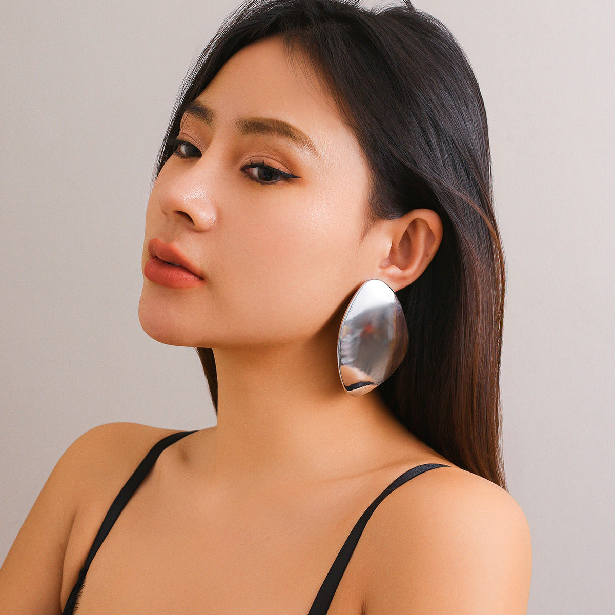 Large Matte Earring