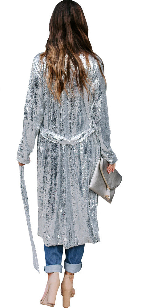 Midi Sequin Kimono