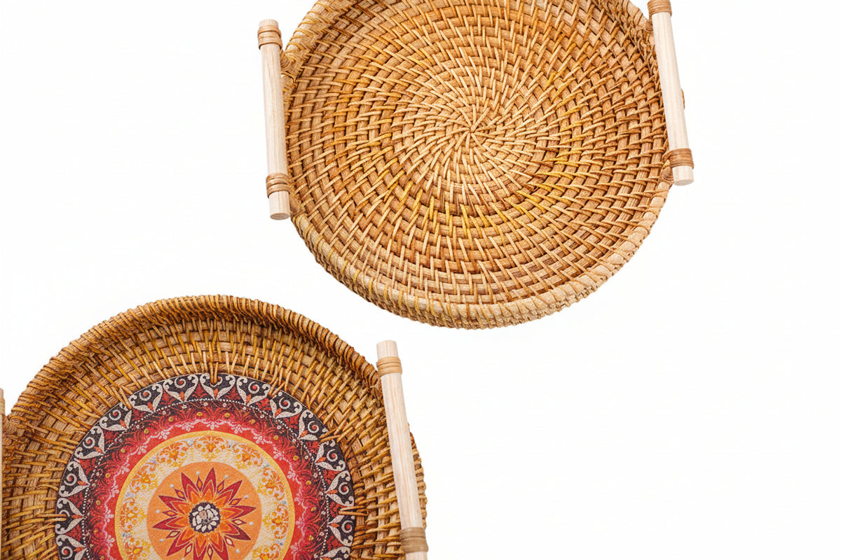 Rattan Tray