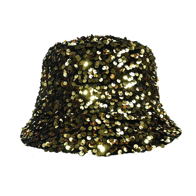 Sequin Bucket Hat