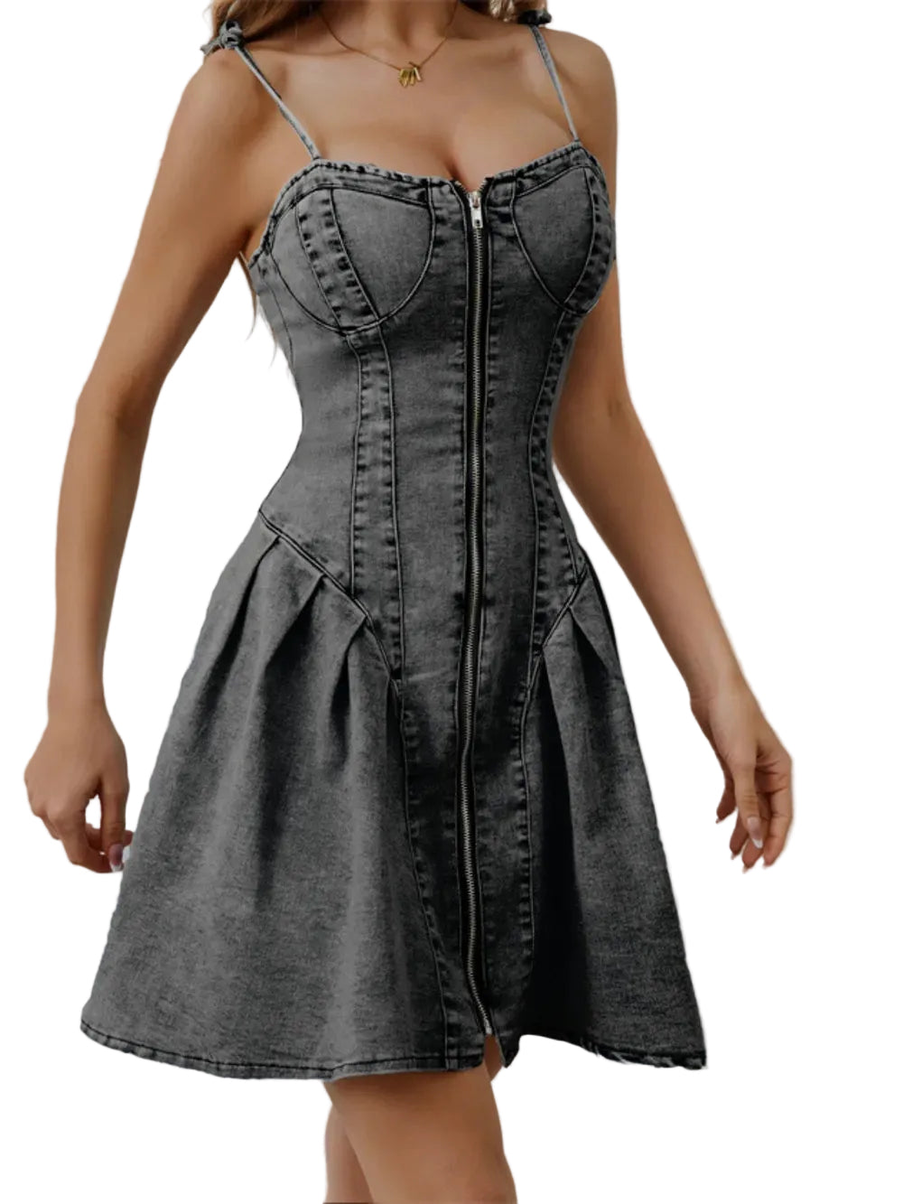 Camisole Denim Dress