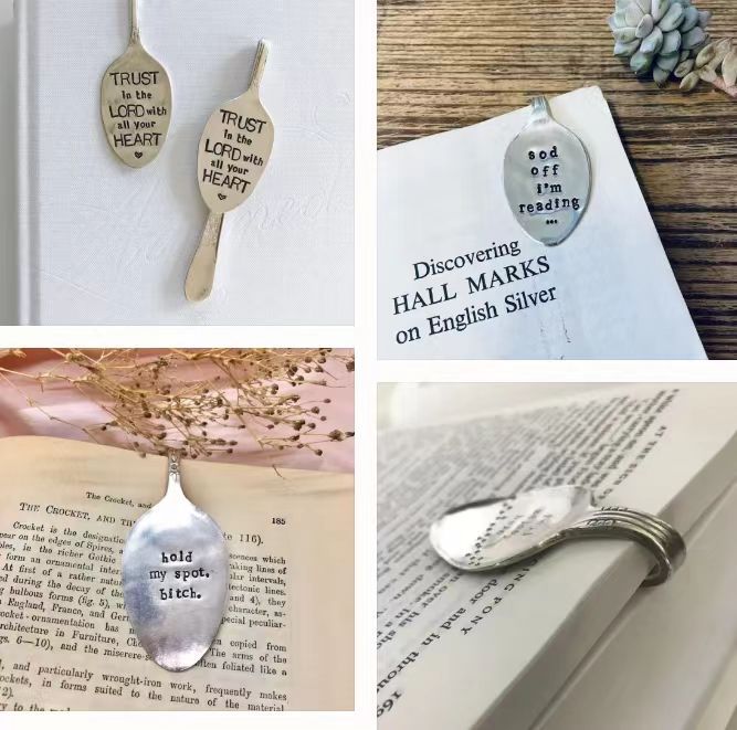 Spoon Book Mark Carving Bookmark