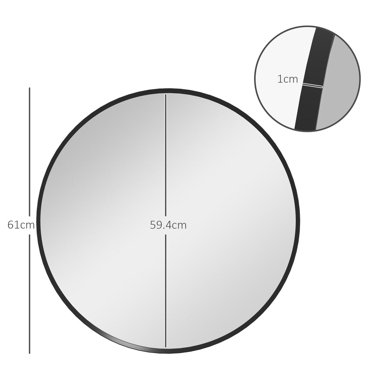 Round Wall Mirror