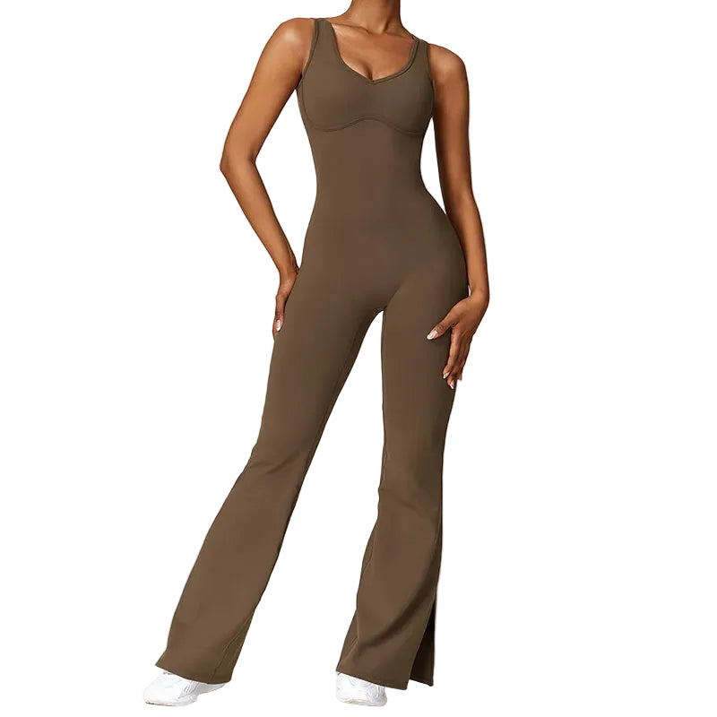 Yoga Jumpsuits Flared Pants