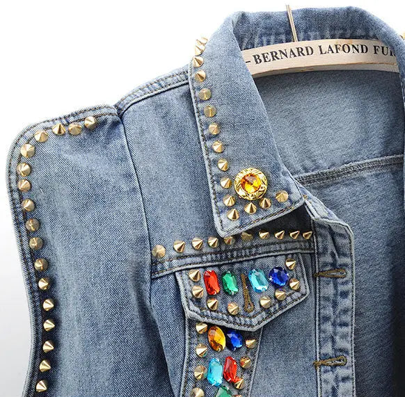 Gemstone Denim Jacket