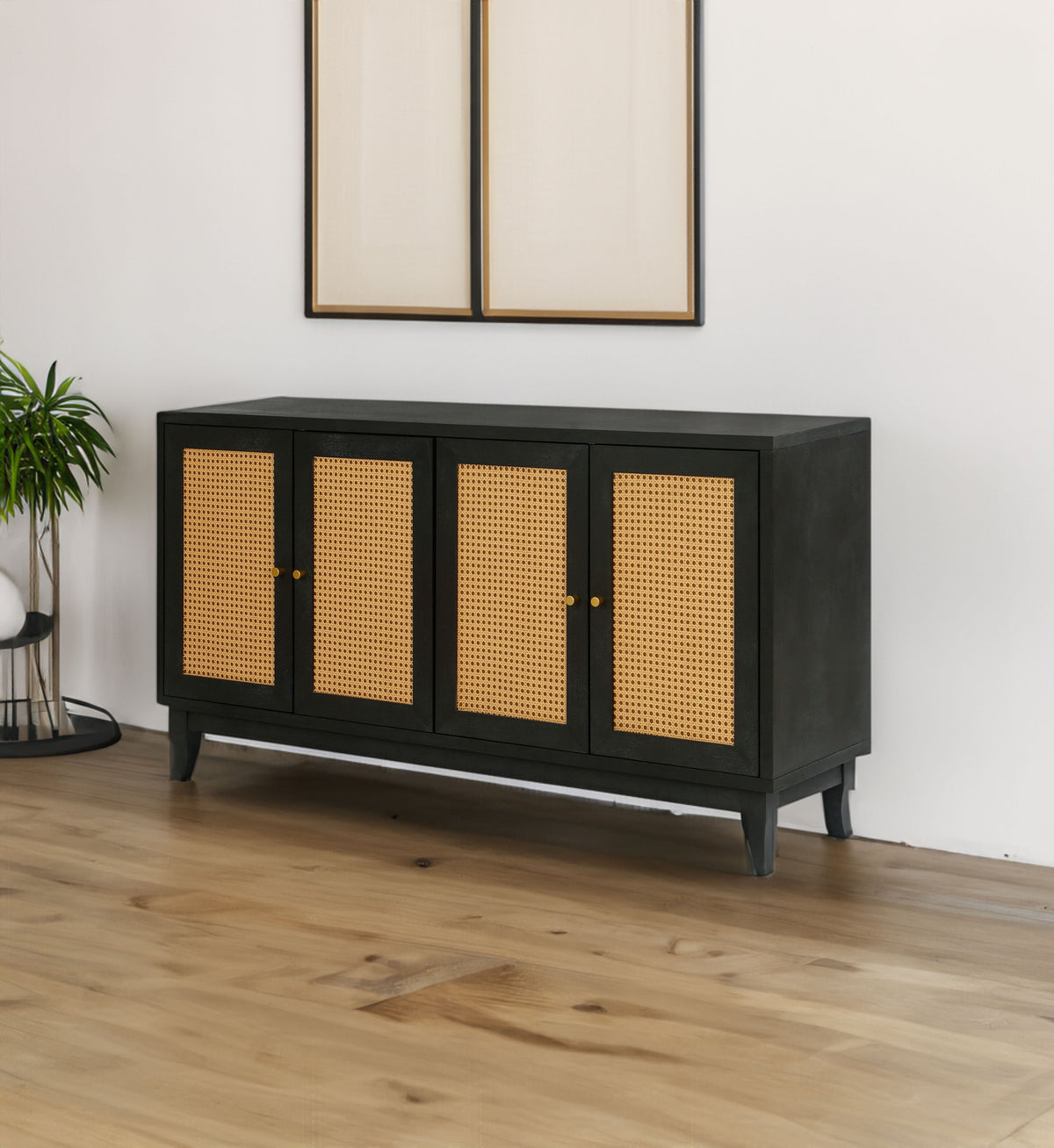 Rattan Sideboard