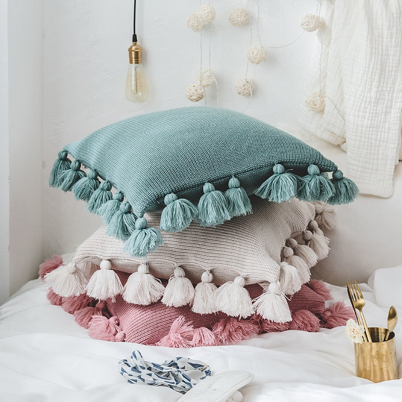Fringe Side Pillow