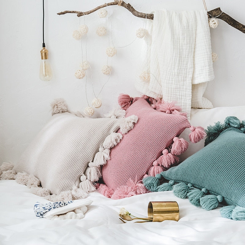 Fringe Side Pillow
