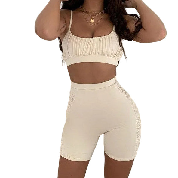 Sports Bra High Waist Gym Set
