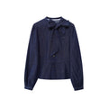 Bow Tie Denim Shirt