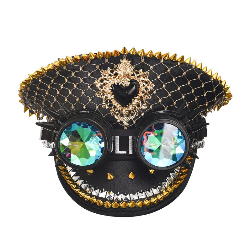 Diamond Inlaid Big Cap