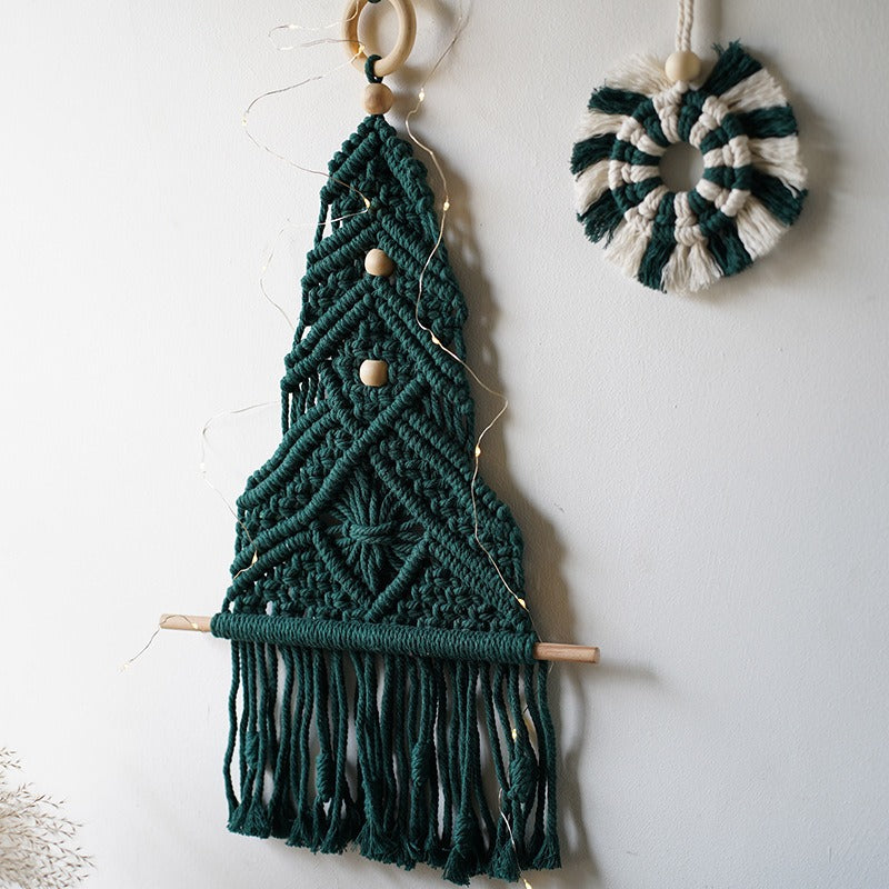 Hand Woven Christmas Tree