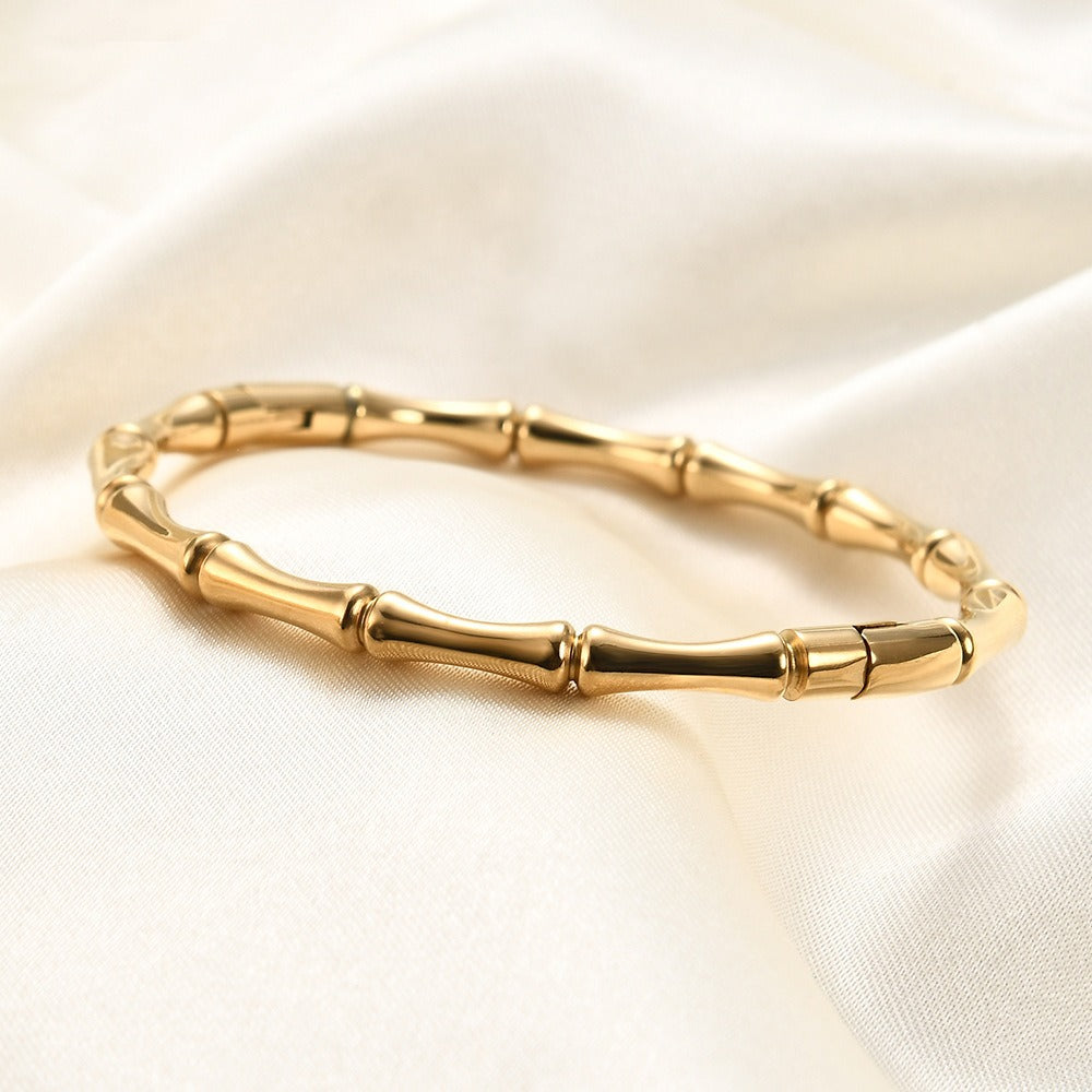 Round Bamboo Knot Bracelet