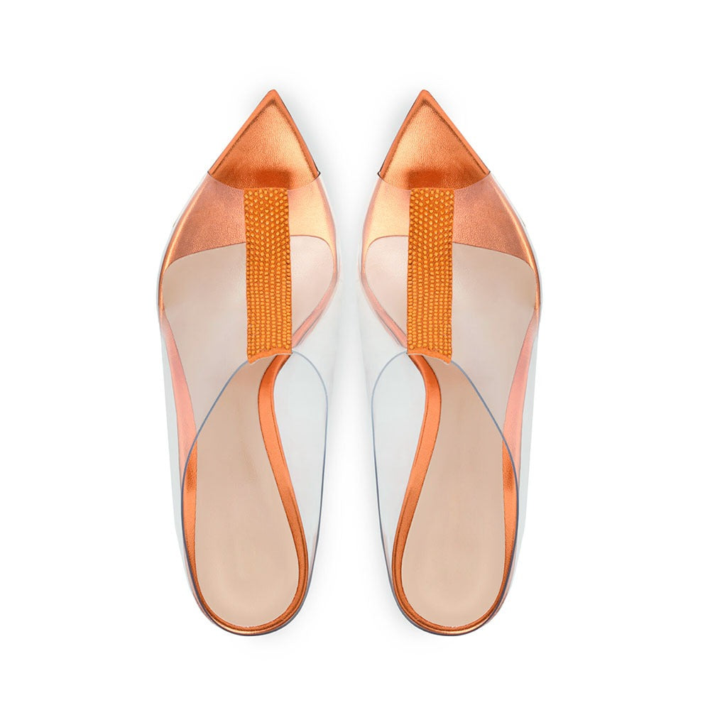 Rhinestone Thin High Heel Shoes