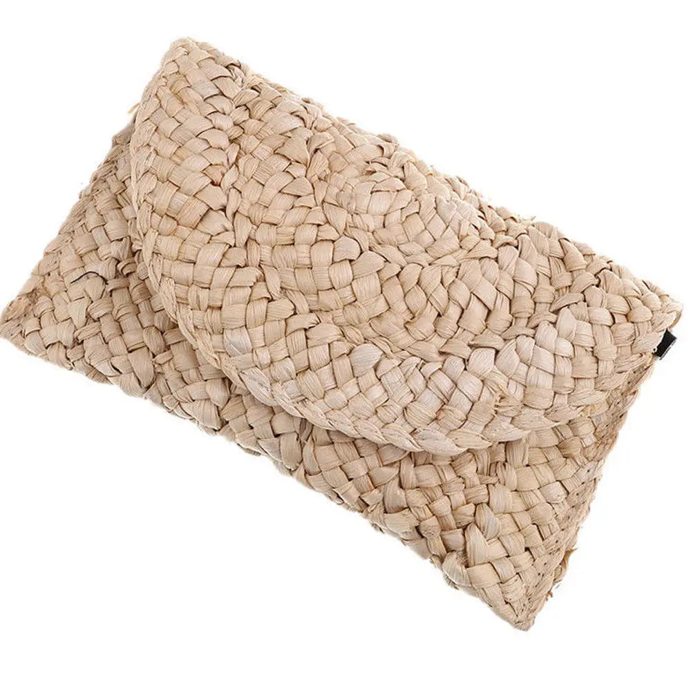 Straw Bag Clutch Bag