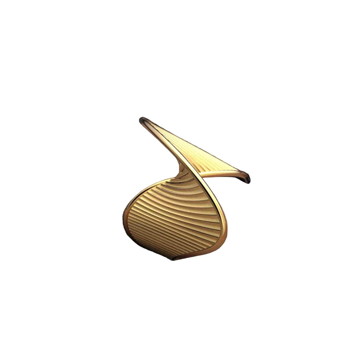 Gold Twist Ring