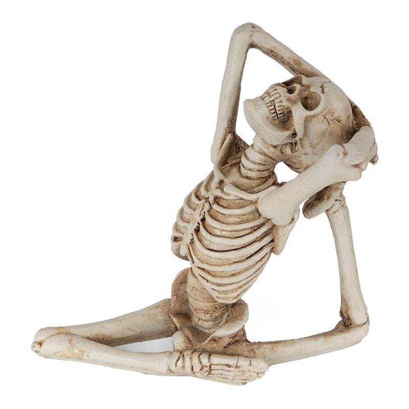 Yoga Skull Figure