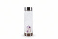 Natural Crystal Quartz Gemstone Water Bottle 500ml