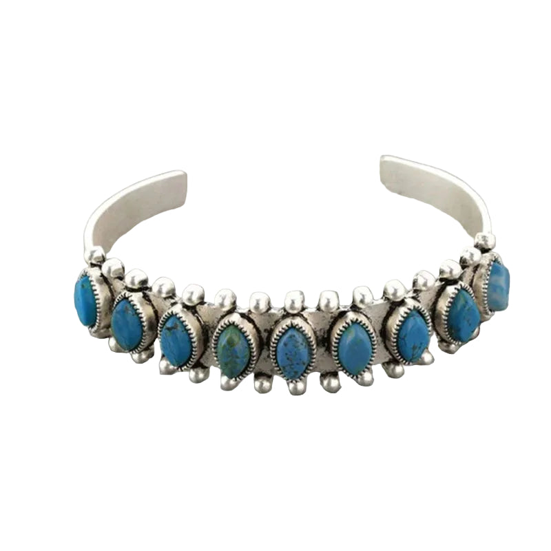 Turquoise Open Bracelet