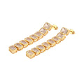 Rectangular Drop Earrings