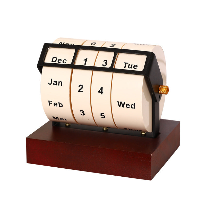 Wooden Desk Calendar