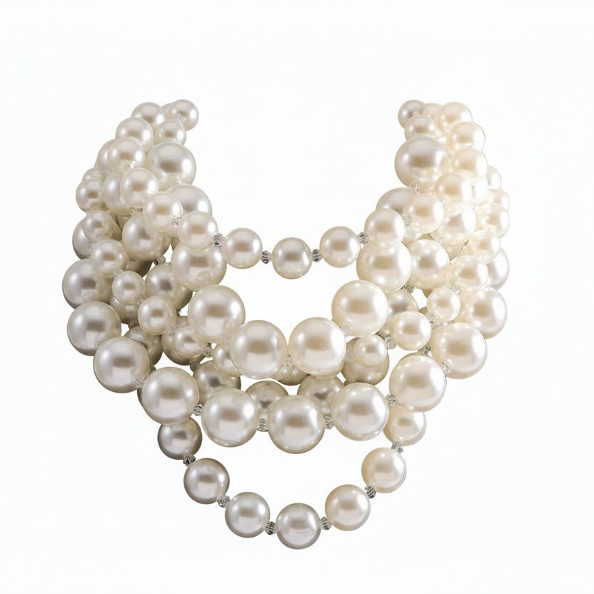 Multilayer Pearl Necklace