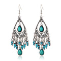 Bohemian Drop Tassel Earrings