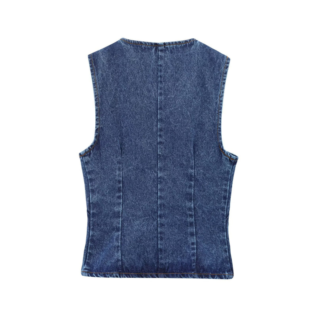 Denim Waist Coat and Jeans