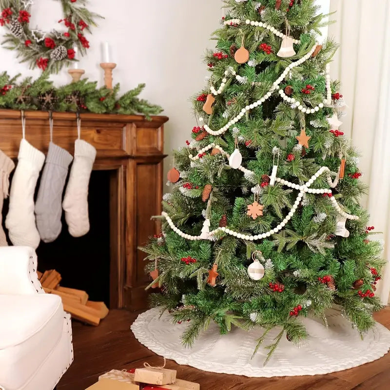 Knitted Christmas Tree Skirt