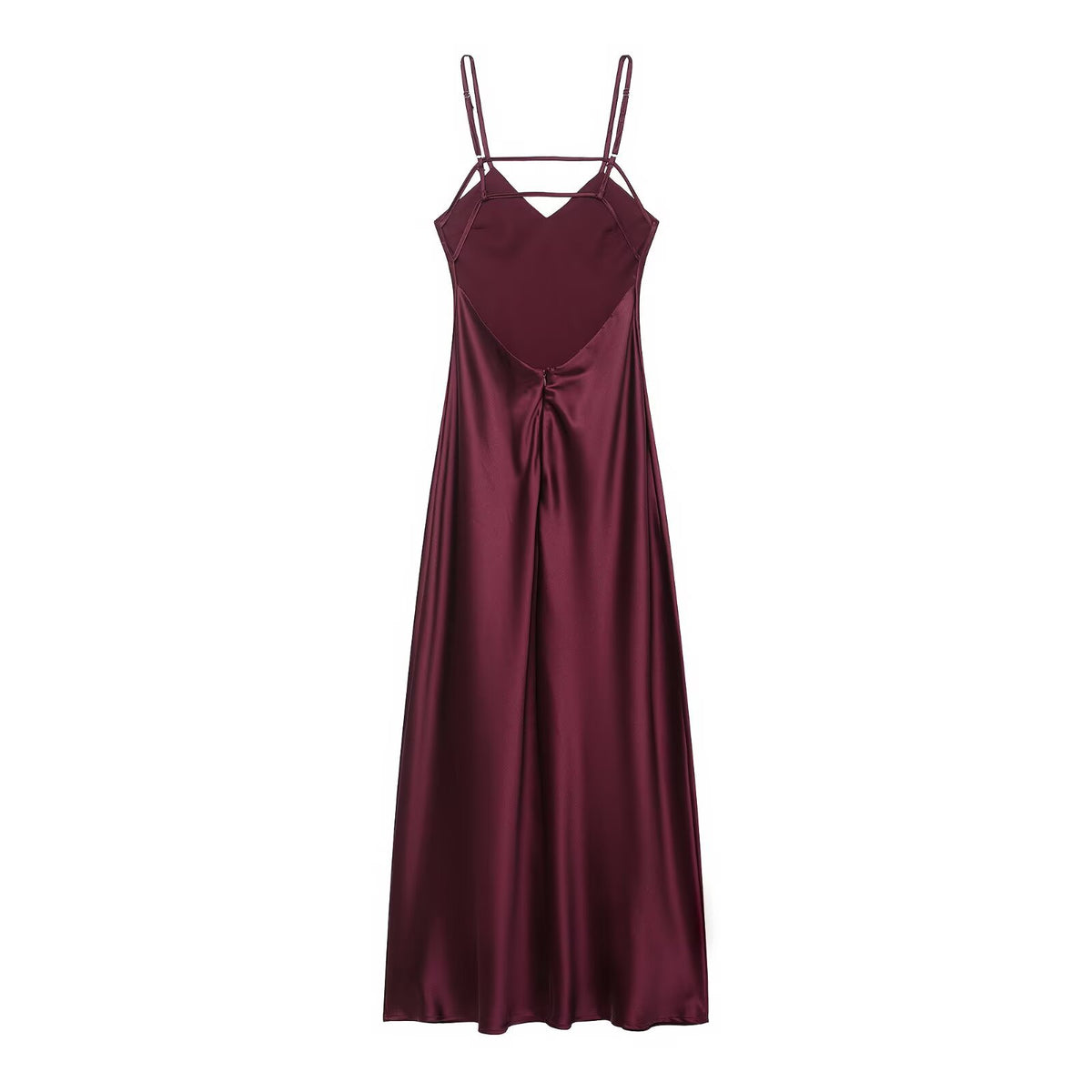 Satin Flute Dress