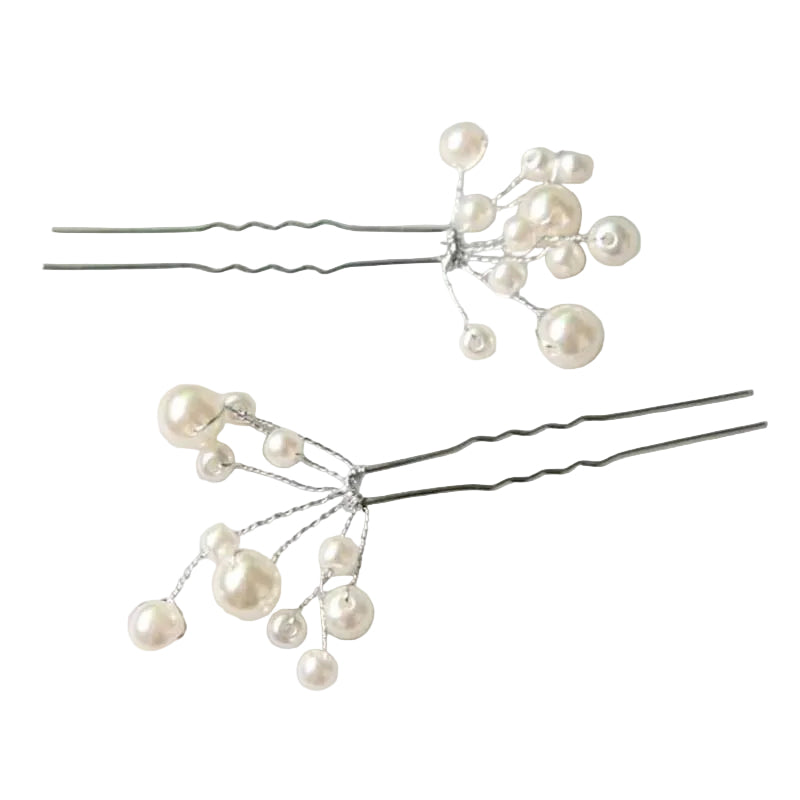 6 Pieces Wedding Bridal Hair Jewelry