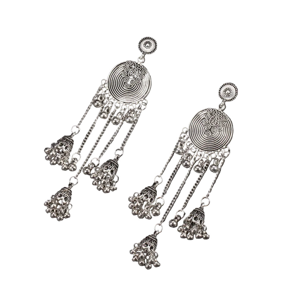Bohemian Long Drop Earrings