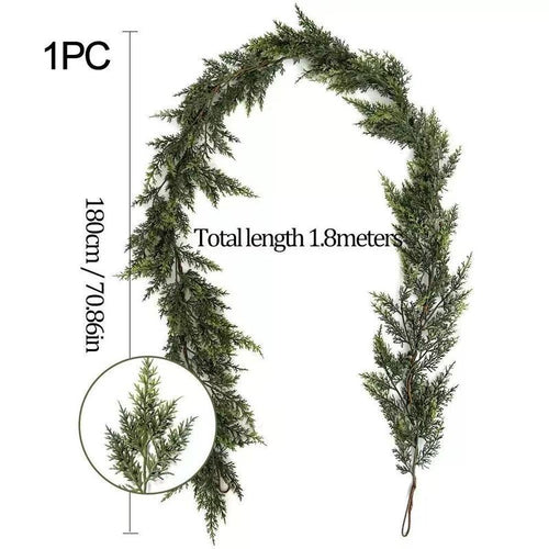 Artificial Cypress Wreath