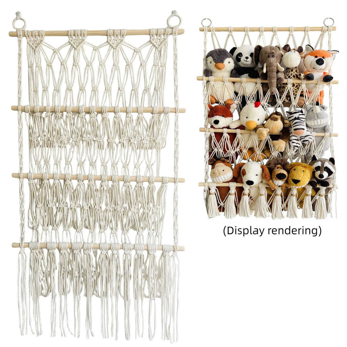 Macramé Wall Storage