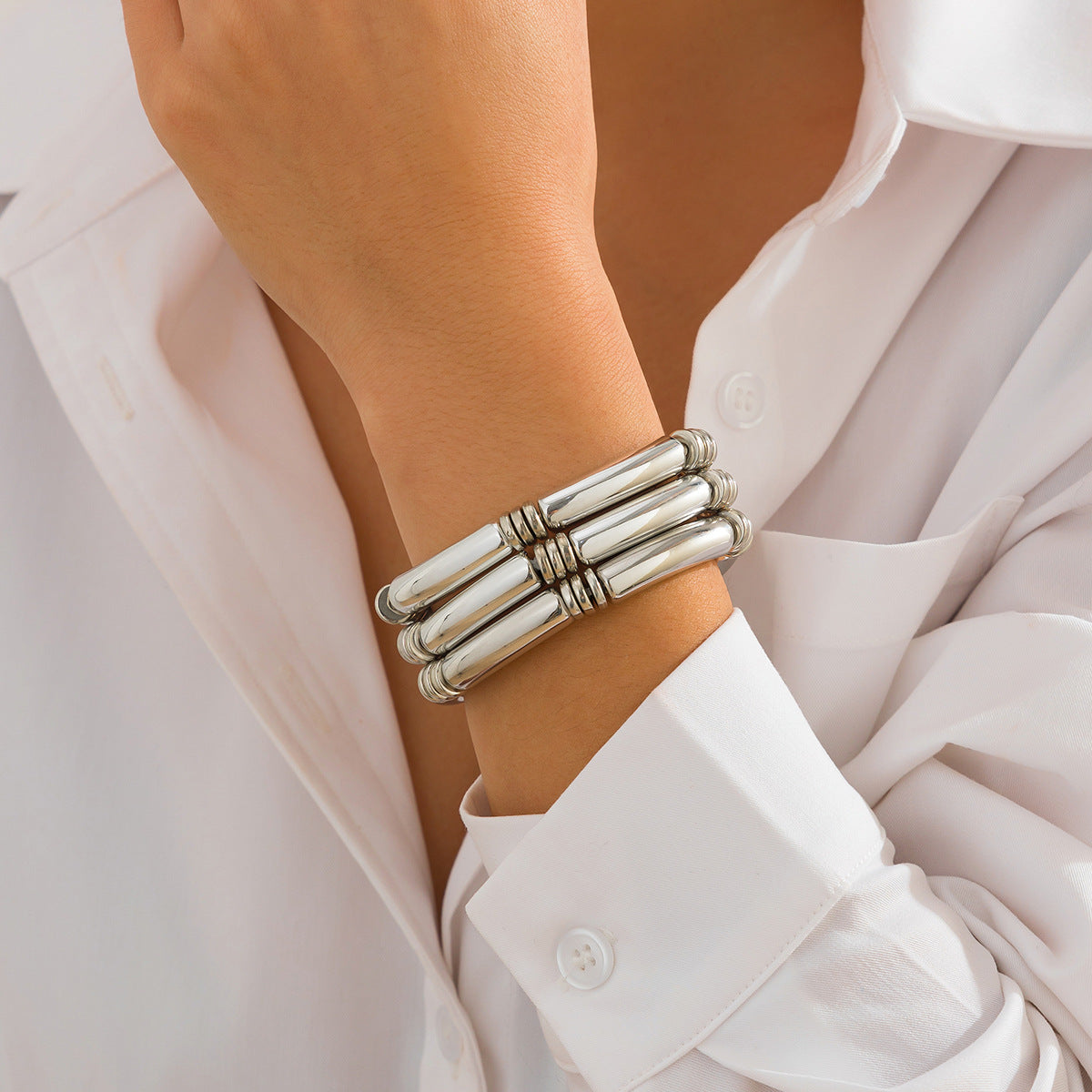 Bent Tube Bracelet