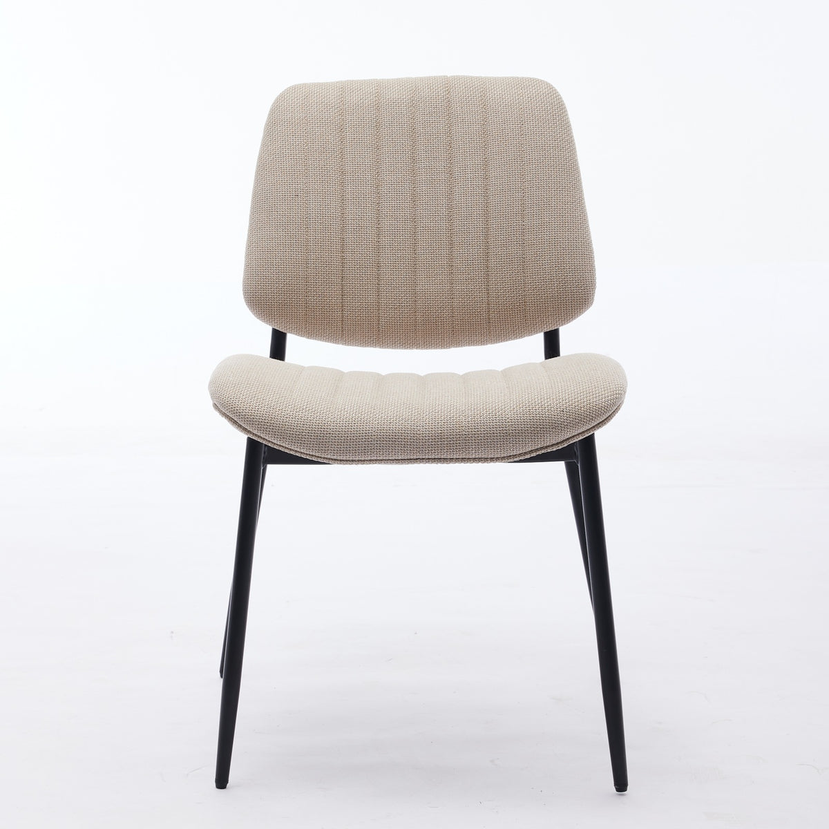 Retro linen chairs Set of Two