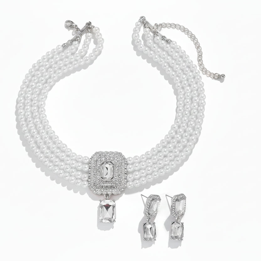 Pearln ecklace set