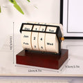 Wooden Desk Calendar