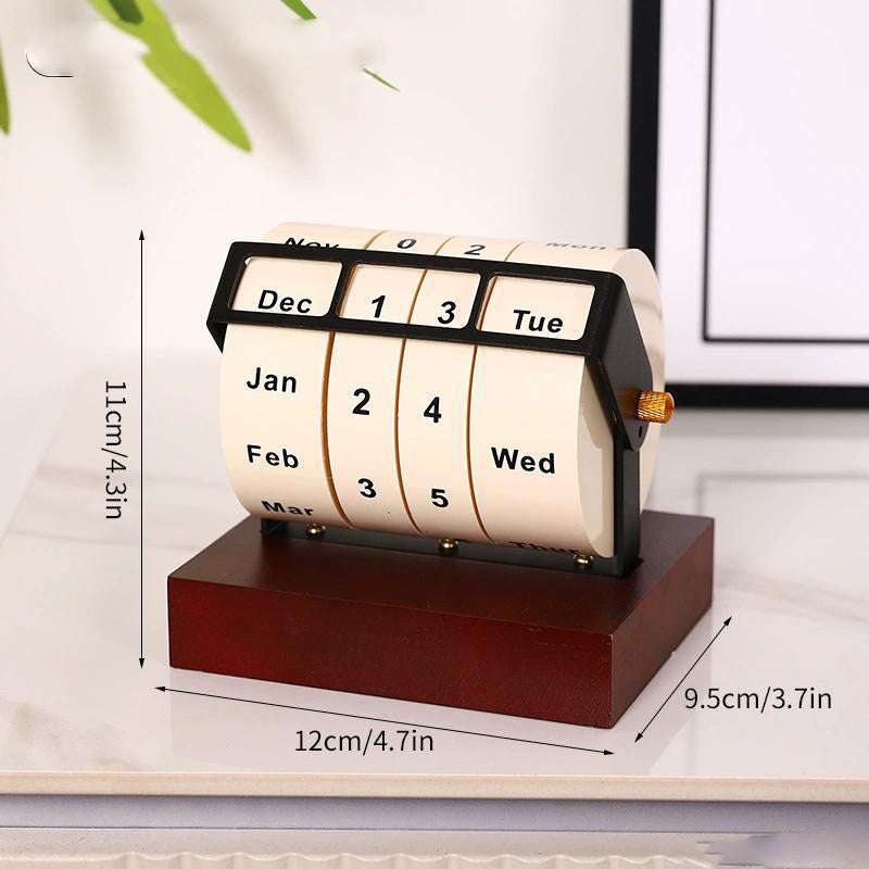 Wooden Desk Calendar