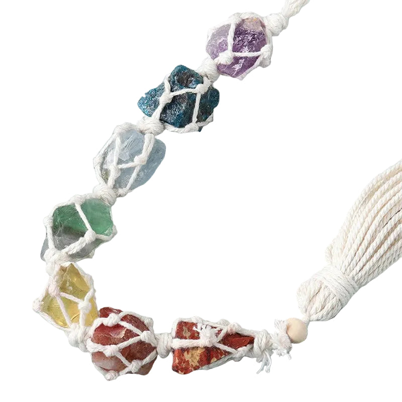 Natural Crystal Seven Colour Gemstone