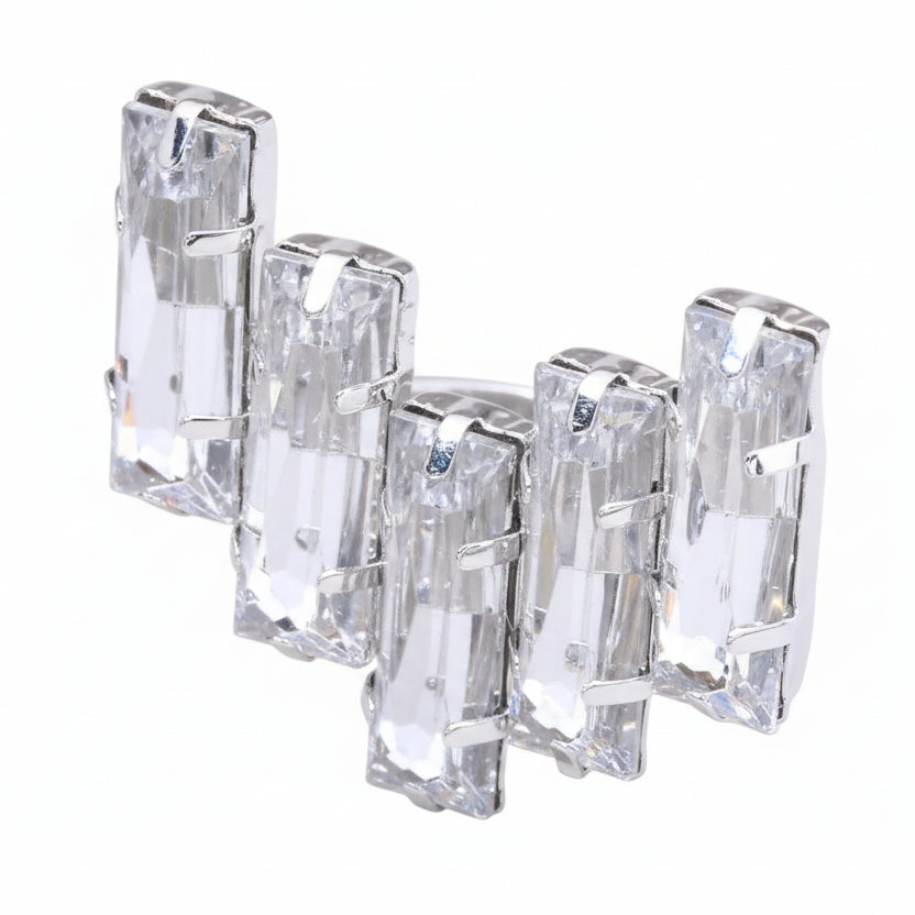 Square Rhinestone Ring