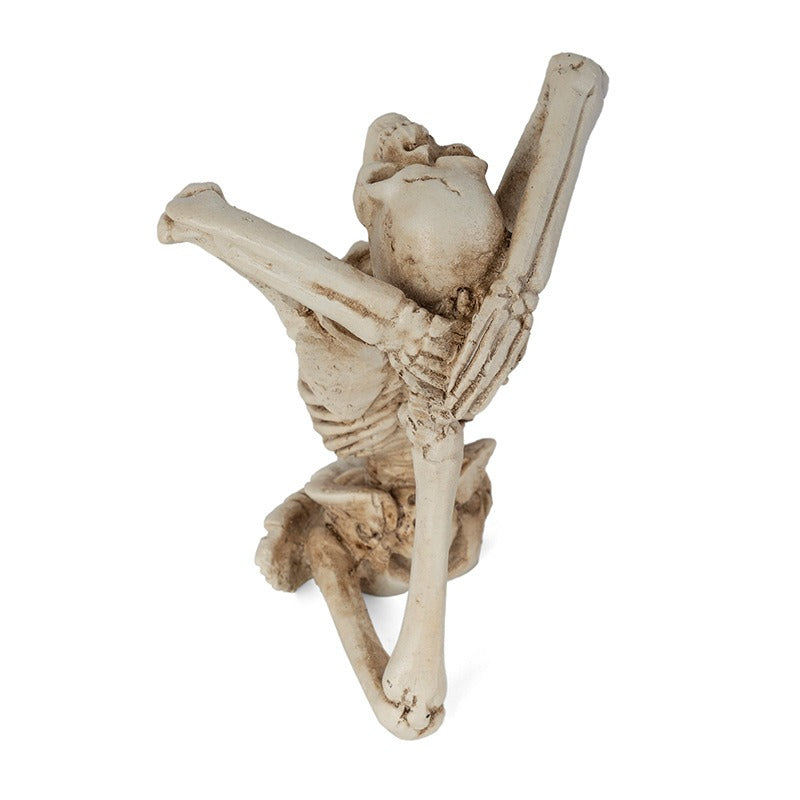 Yoga Skull Figure