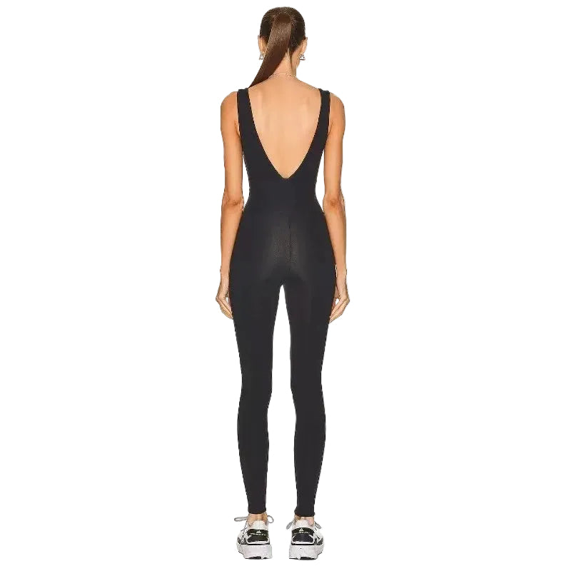 V-Back Yoga Jump Suit