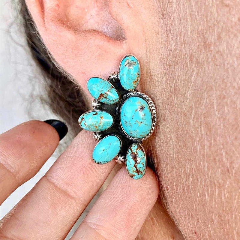 Bohemian Turquoise Earrings