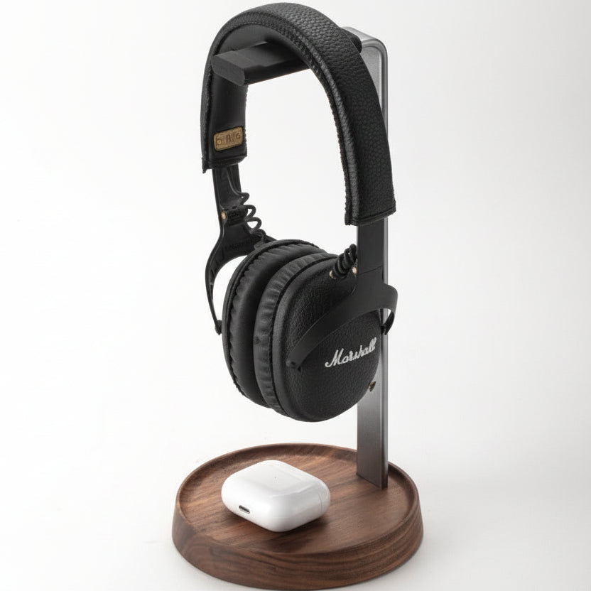 Wood Headphone Stand