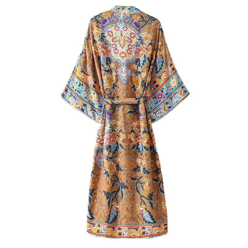 Cotton Print Kimono