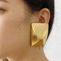 Texture Square  Earrings